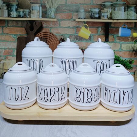 9 PARÇA TEZGAH ÜSTÜ BAHARAT TAKIMI