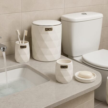 5 PARÇA AKRİLİK BANYO SETİ