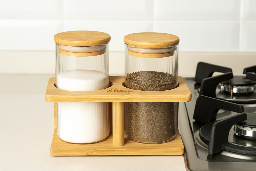 TEZGAH ÜSTÜ BAMBU STAND 2Lİ BAHARTLIK