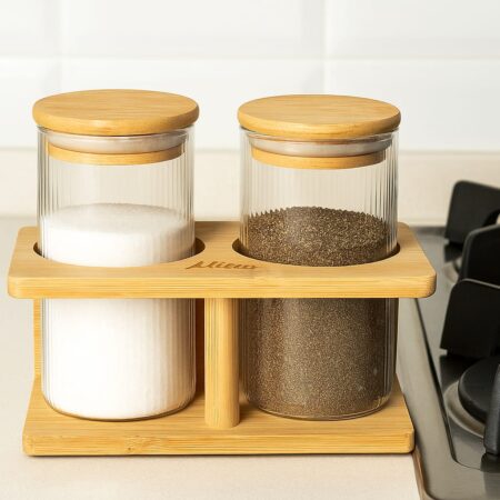 TEZGAH ÜSTÜ BAMBU STAND 2Lİ BAHARTLIK