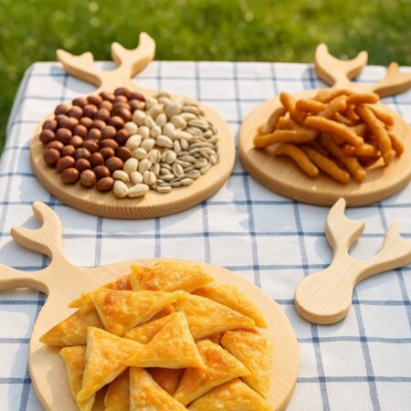 GEYİK MODEL YUVARLAK SUNUM TAHTASI