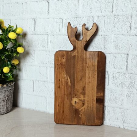 GEYİK TEMALI AHŞAP SUNUM TAHTASI