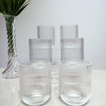 PİNTEREST 6 ADET ÇİZGİLİ MEŞRUBAT BARDAK