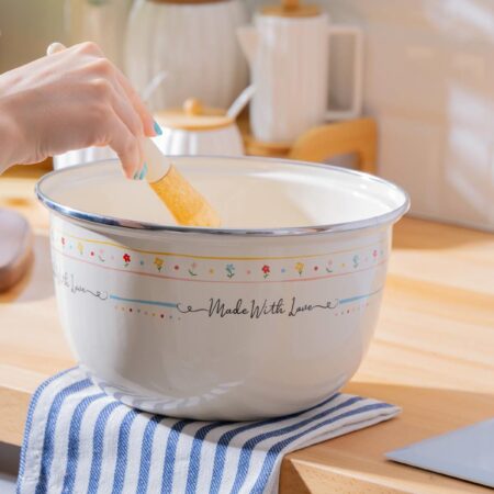 MADE WİTH LOVE EMAYE KARIŞTIRMA KABI - 18 CM — ikinci görsel