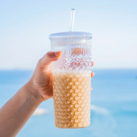 PİPETLİ CAM BARDAK - 500 ML