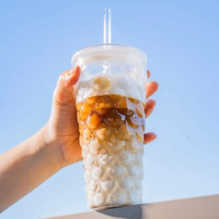 PİPETLİ CAM BARDAK - 500 ML