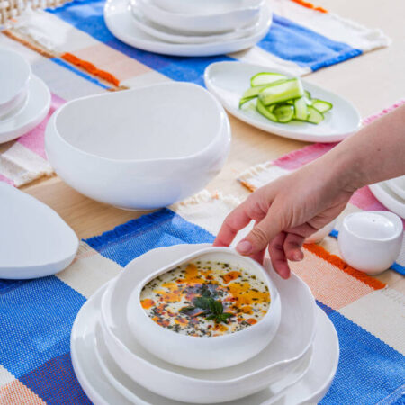 6 KİŞİLİK 29 PARÇA PORSELEN YEMEK TAKIMI — ikinci görsel