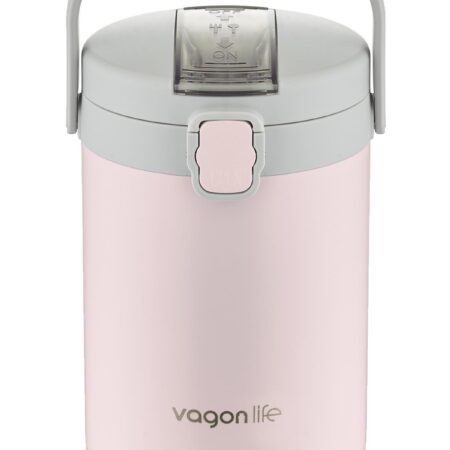 ÇELİK YEMEK TERMOSU ISI YALITIMLI 3 KASELİ 2.1LT SIZDIRMAZ VAKUMLU KAP TAŞIMA KULPLU