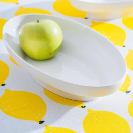 ARİA OVAL PORSELEN TABAK - 25 CM - ADET