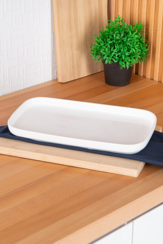 PURE ROYAL DİKDÖRTGEN TABAK - 33 CM