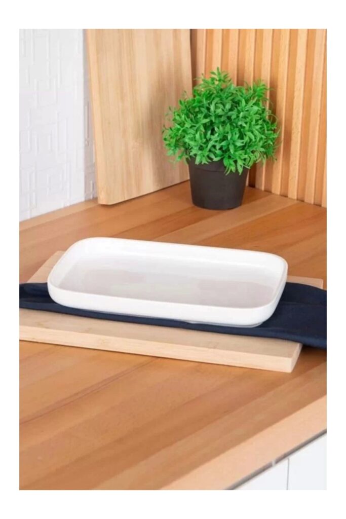 PURE ROYAL DİKDÖRTGEN TABAK 26.5 CM