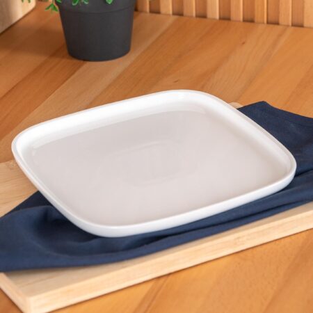 PURE ROYAL KARE PASTA TEKLİ TABAK - 22 CM