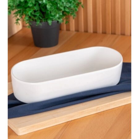 BİANCO PORSELEN OVAL KASE 26 CM