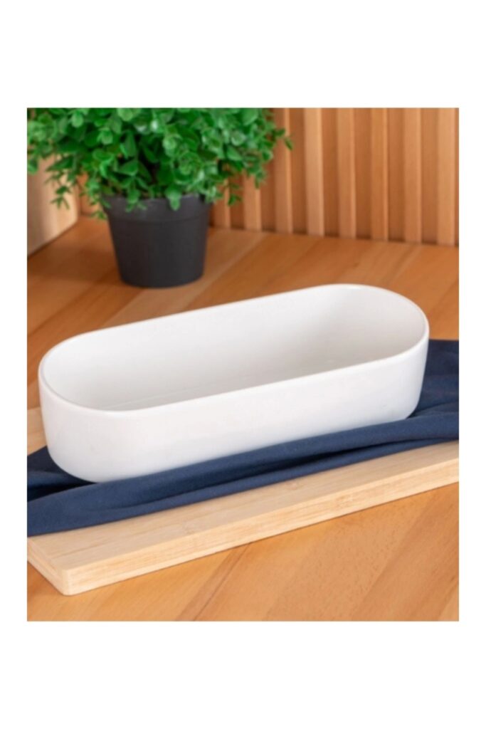BİANCO PORSELEN OVAL KASE 26 CM