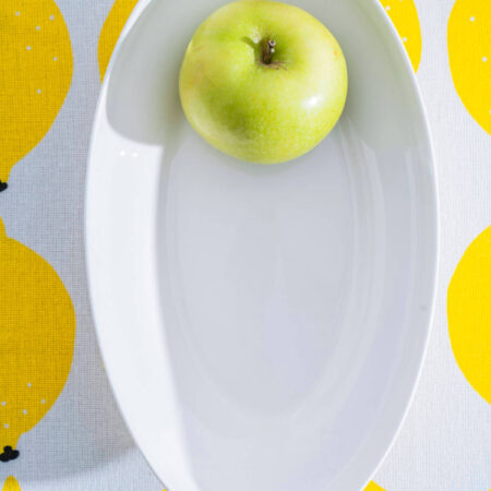 ARİA OVAL PORSELEN TABAK - 25 CM - ADET — ikinci görsel