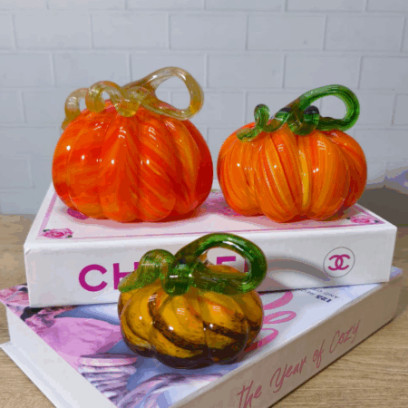 DEKORATİF CAM 3LÜ KABAK SETİ