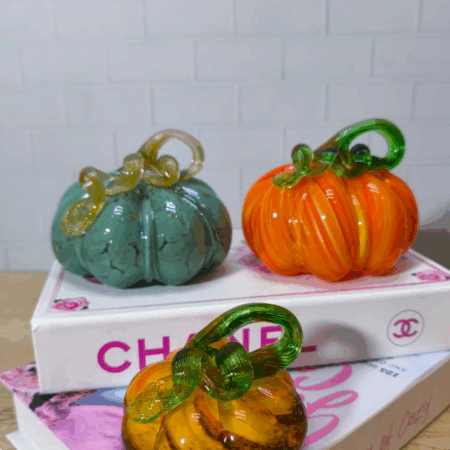 DEKORATİF CAM 3LÜ KABAK SETİ