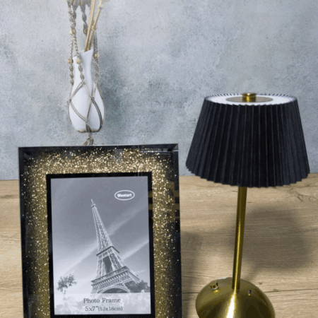 DEKORATİF CAM ÇERCEVE 13*18 CM GOLD