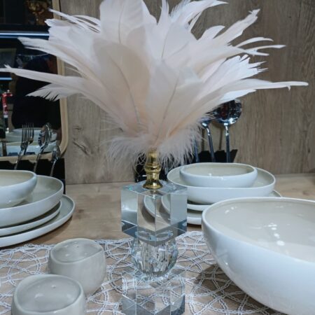 DEKOR KARTAL TÜY BÜYÜK BOY - KREM