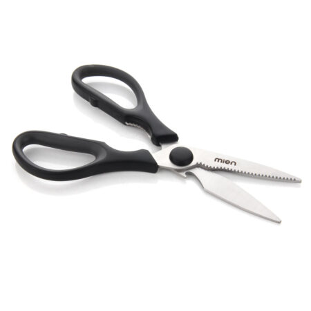 SİYAH PASLANMAZ ÇELİK MUTFAK MAKASI