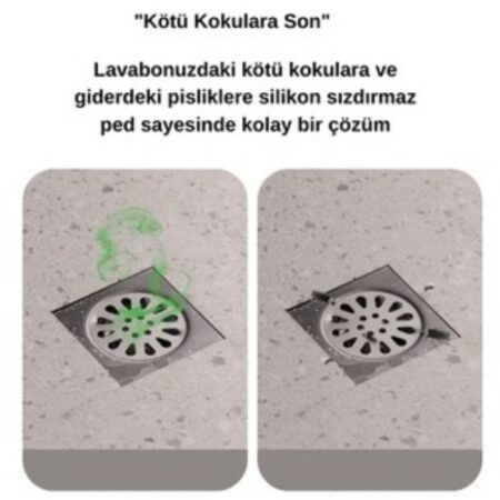 KOKU ÖNLEYİCİ SİLİKON GİDER KAPAĞI — ikinci görsel