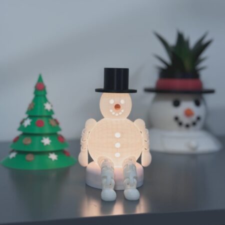 HAREKETLİ AYAKLI KARDAN ADAM OBJE