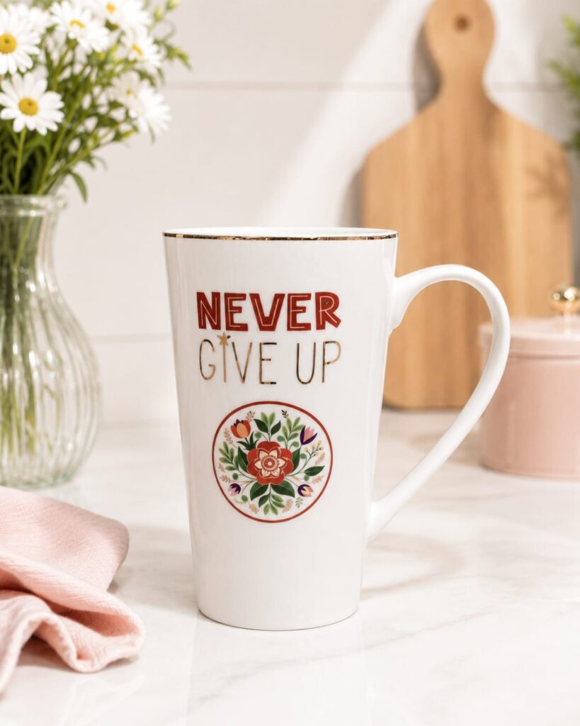 PEONY PORSELEN KUPA 500 ML