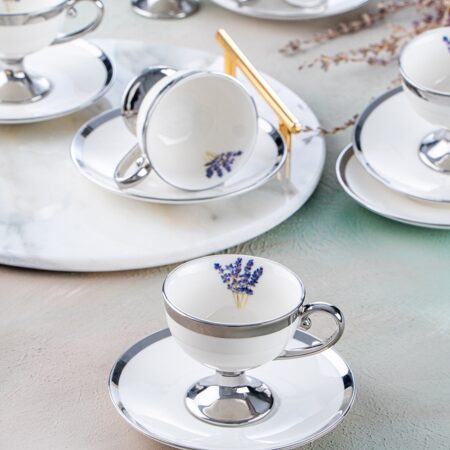 MIRANDA 6 KIŞILIK KAHVE FINCANI TAKIMI - 90 ML