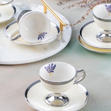 MIRANDA 6 KIŞILIK KAHVE FINCANI TAKIMI - 90 ML