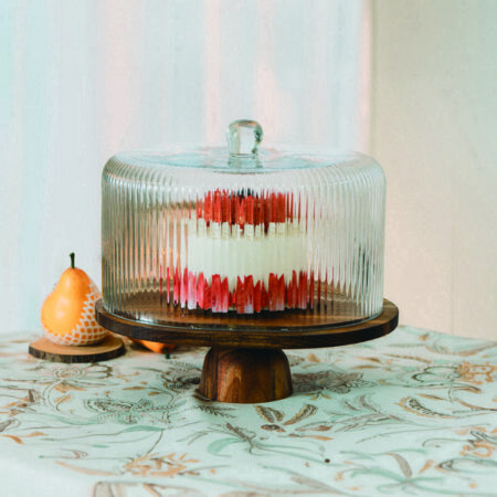 AKASYA AYAKLI CAM KEK FANUSU