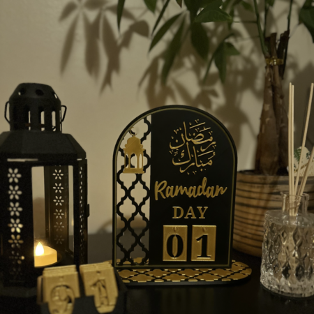 DEKORATİF RAMAZAN TAKVİMİ