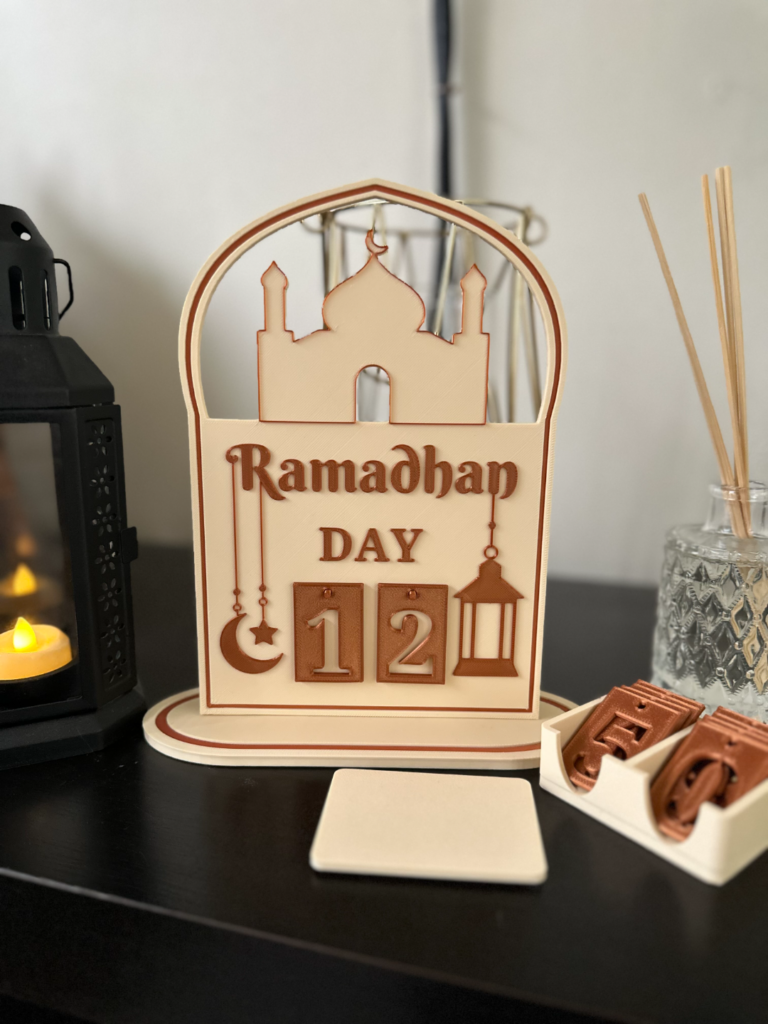 DEKORATİF RAMAZAN TAKVİMİ