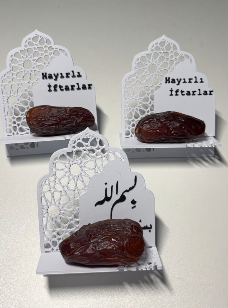RAMAZAN BAYRAMINA ÖZEL HURMA SUNUMLUK - 6 ADET