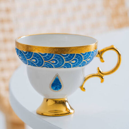 KULPLU PORSELEN KUPA - 200 ML