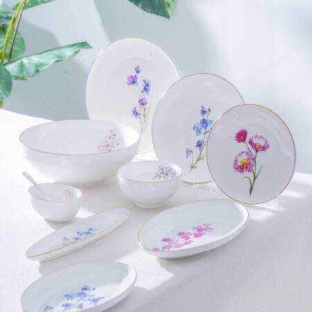 6 KIŞILIK 45 PARÇA YEMEK/KAHVALTI TAKIMI