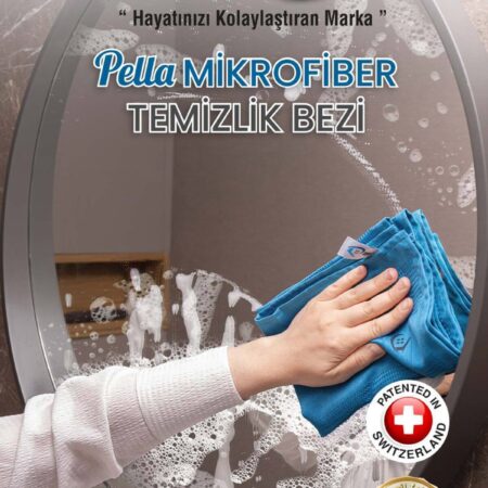 PELLA SIHIRLI BEZ MIKROFIBER TEMIZLIK BEZI 3'LÜ PAKET — ikinci görsel