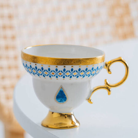 KULPLU PORSELEN KUPA - 200 ML