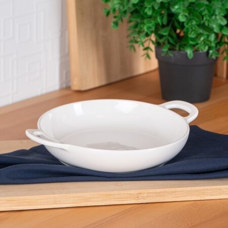 19 CM KULPLU DERİN PORSELEN TABAK