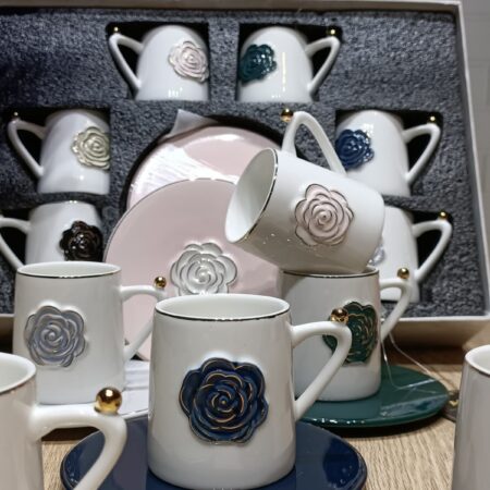 ROSE PORSELEN FİNCAN TAKIMI — ikinci görsel