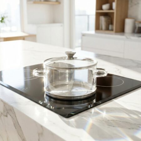 ISIYA DAYANIKLI CAM TENCERE - 20 CM - 3.5 L