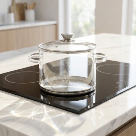 ISIYA DAYANIKLI CAM TENCERE - 20 CM - 4.5 L