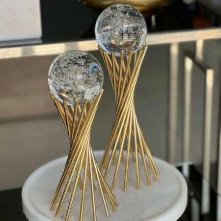 BURGU 2 Lİ TOP KÜRE - GOLD