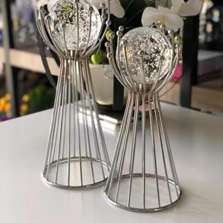 OLİMPİYAT 2 Lİ TOP KÜRE - GÜMÜŞ