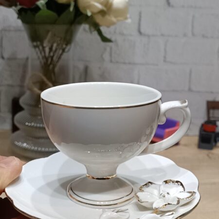 FELİCİTY PORSELEN FİNCAN TAKIMI - BEYAZ