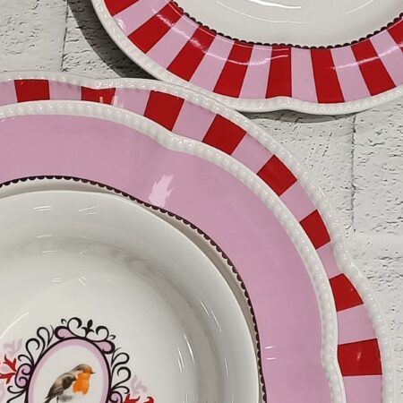24 PARÇA PORSELEN DESENLİ YEMEK TAKIMI — ikinci görsel