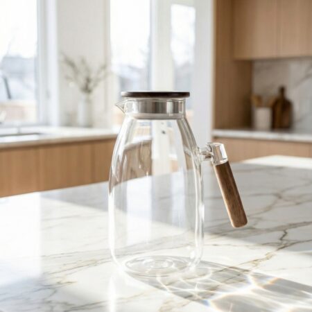 AKASYA KAPAKLI CAM SÜRAHİ - 2200 ML — ikinci görsel