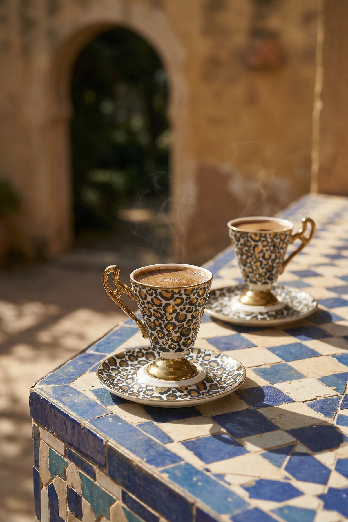 2 KİŞİLİK KAHVE FİNCAN TAKIMI - 90 ML - Görsel 2