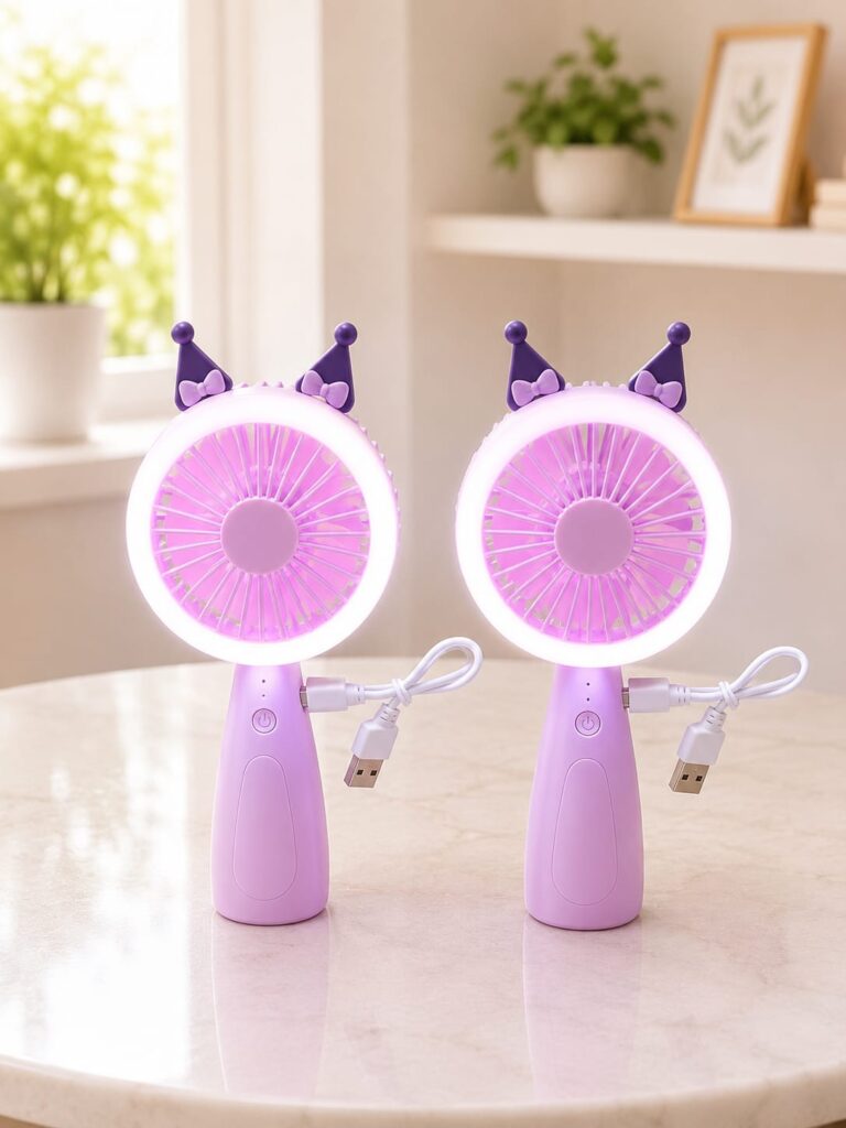 ŞARJLI MİNİ FAN – KUROMİ MODELİ