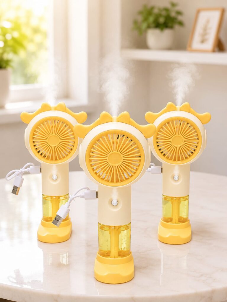 ŞARJLI MİNİ FAN – SU BUHARLI MODEL