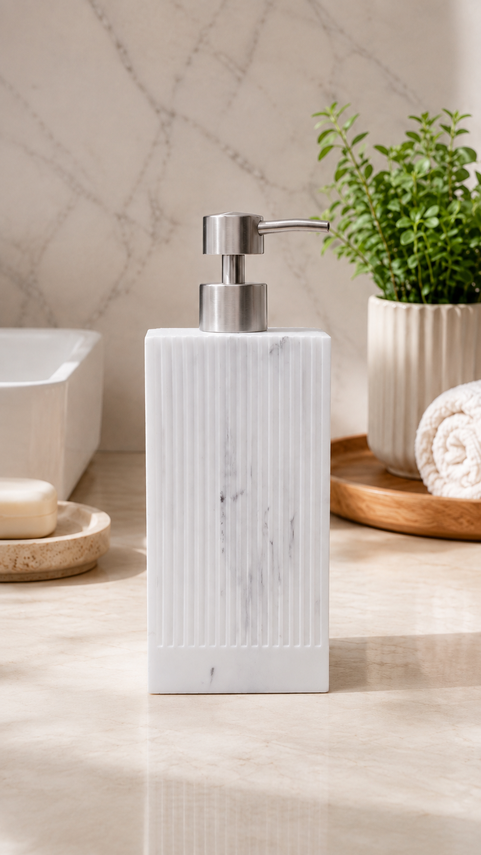 DEKORATİF SIVI SABUNLUK – ŞIK BANYO VE MUTFAK SABUNLUĞU
